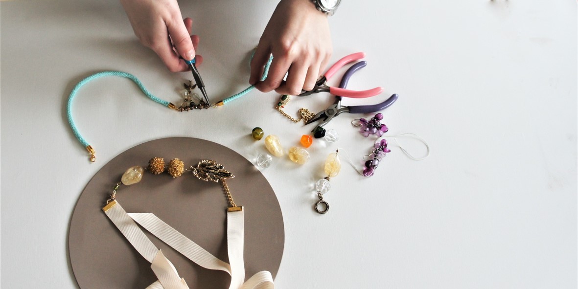 Jewellery re-making at west elm