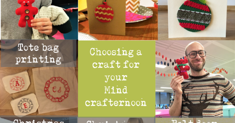 Choosing your make for your Mind Crafternoon